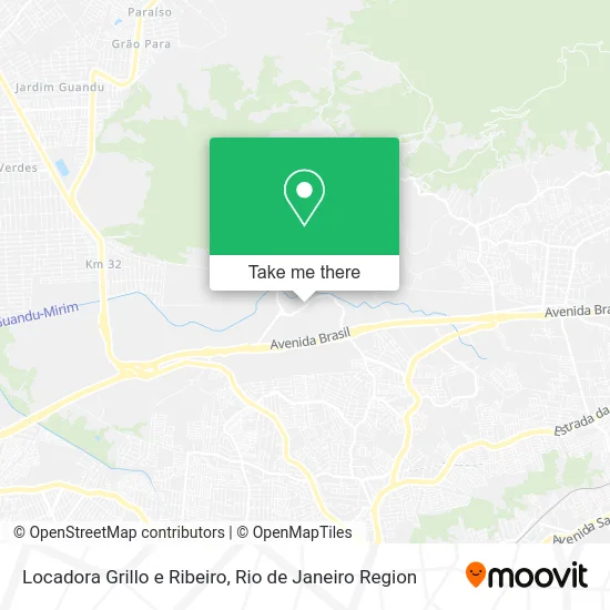 Locadora Grillo e Ribeiro map