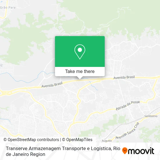 Transerve Armazenagem Transporte e Logística map