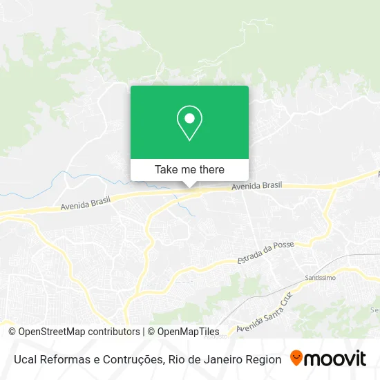 Ucal Reformas e Contruções map