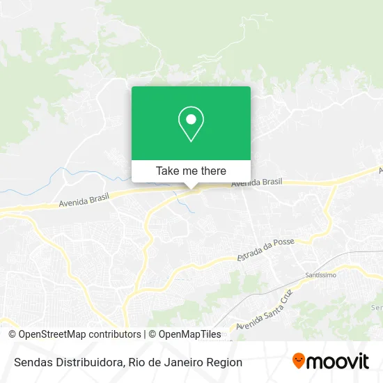 Sendas Distribuidora map