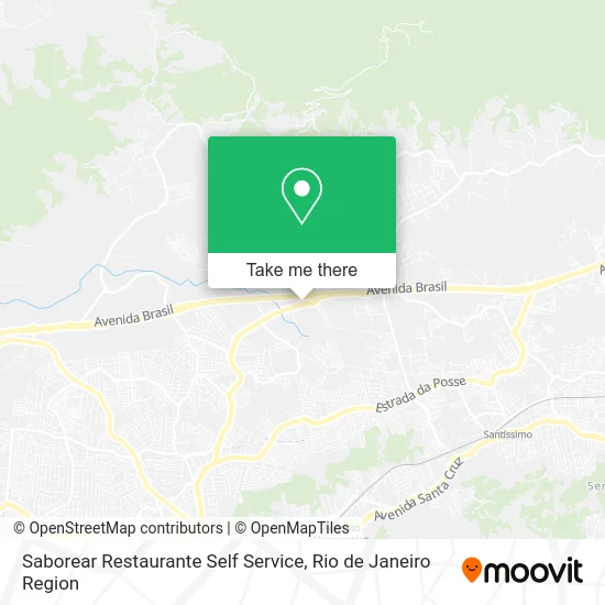 Saborear Restaurante Self Service map