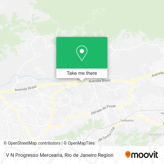 V N Progresso Mercearia map