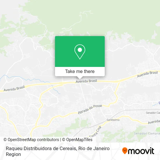 Raqueu Distribuidora de Cereais map