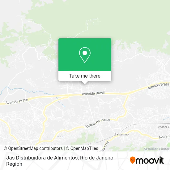 Jas Distribuidora de Alimentos map