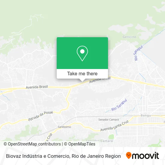 Biovaz Indústria e Comercio map