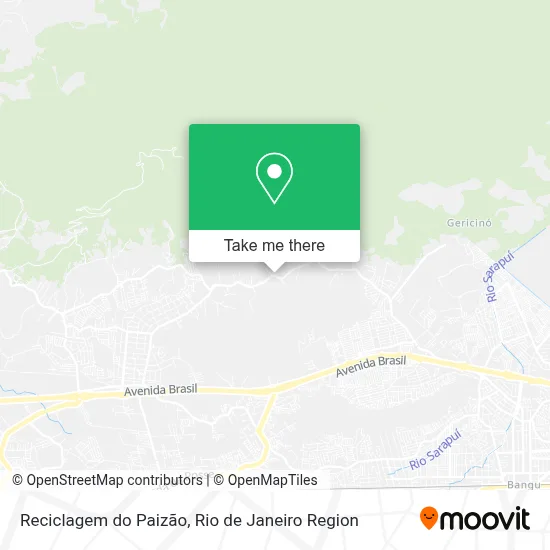 Reciclagem do Paizão map