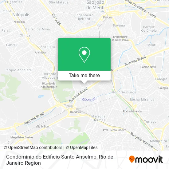 Condomínio do Edificio Santo Anselmo map