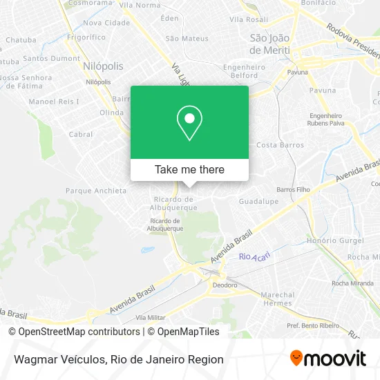 Wagmar Veículos map