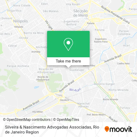Silveira & Nascimento Advogadas Associadas map