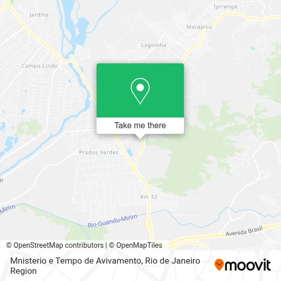 Mnisterio e Tempo de Avivamento map