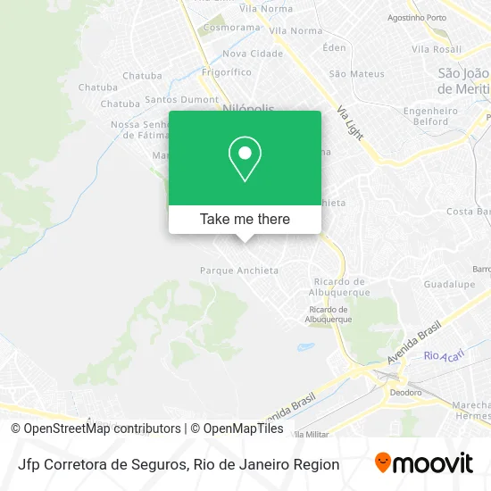 Jfp Corretora de Seguros map