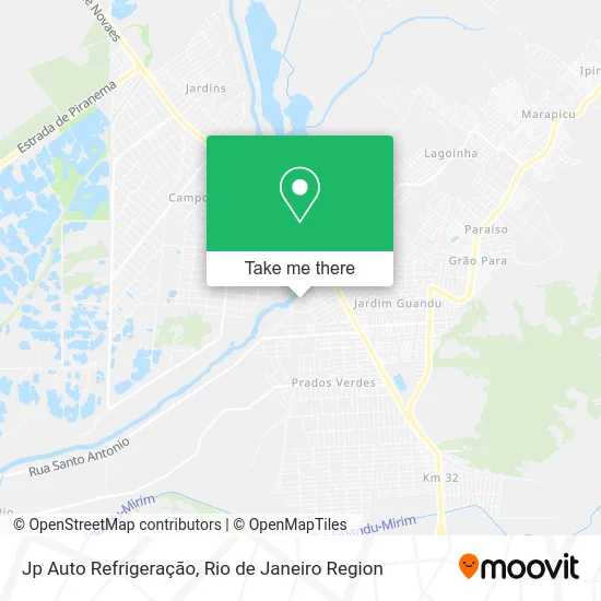 Jp Auto Refrigeração map