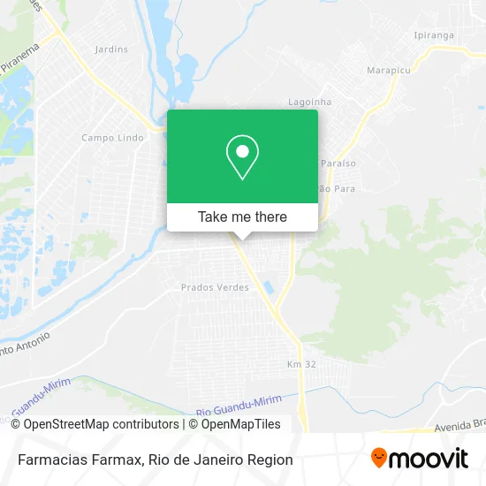 Farmacias Farmax map