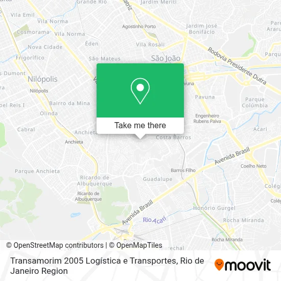 Transamorim 2005 Logística e Transportes map