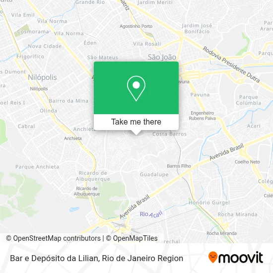 Bar e Depósito da Lilian map