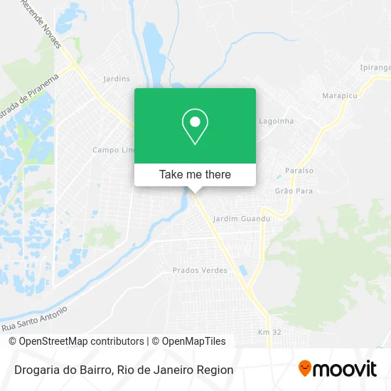 Drogaria do Bairro map