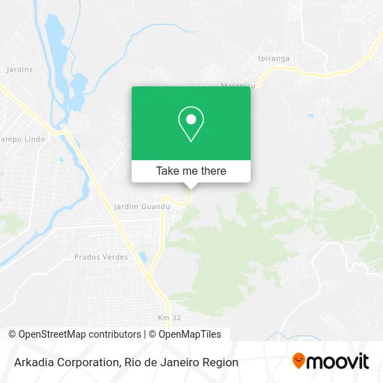 Arkadia Corporation map
