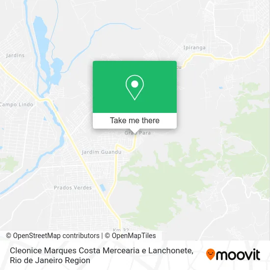 Cleonice Marques Costa Mercearia e Lanchonete map