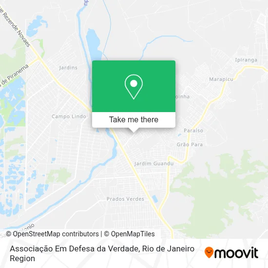 Associação Em Defesa da Verdade map