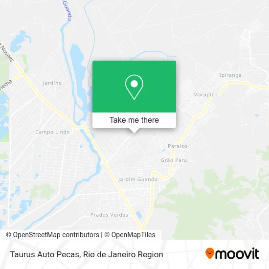 Taurus Auto Pecas map