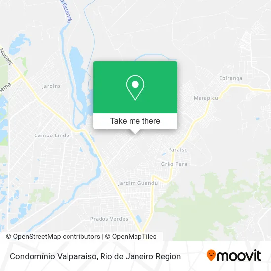 Condomínio Valparaiso map