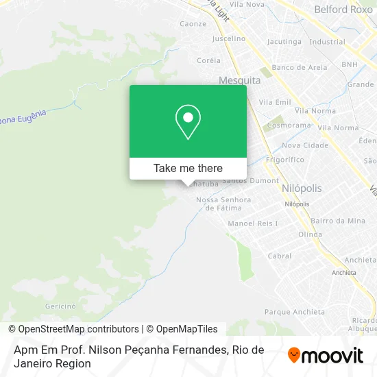 Apm Em Prof. Nilson Peçanha Fernandes map