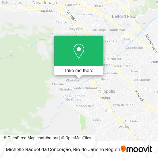 Michelle Raquel da Conceição map