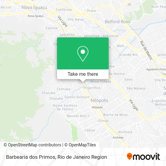 Barbearia dos Primos map