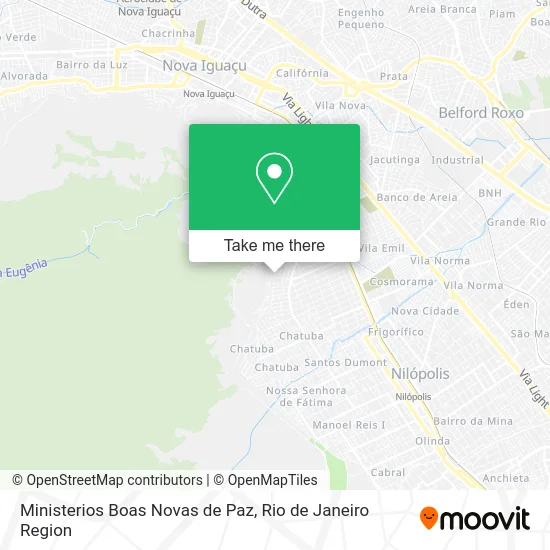 Ministerios Boas Novas de Paz map