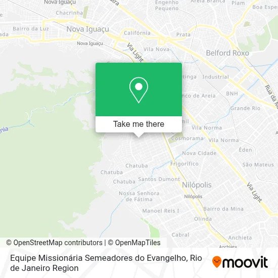 Equipe Missionária Semeadores do Evangelho map
