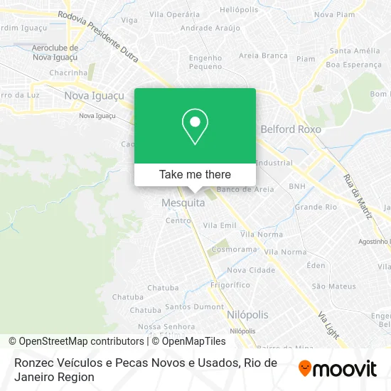 Ronzec Veículos e Pecas Novos e Usados map
