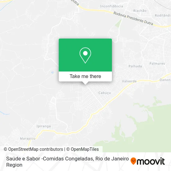 Saúde e Sabor -Comidas Congeladas map