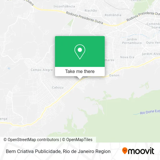 Bem Criativa Publicidade map