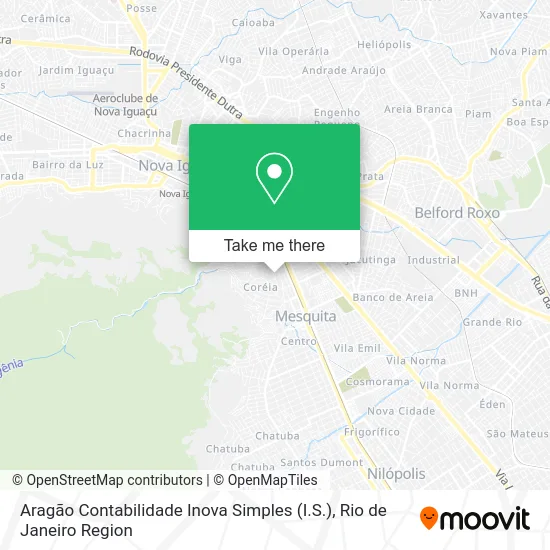 Aragão Contabilidade Inova Simples (I.S.) map