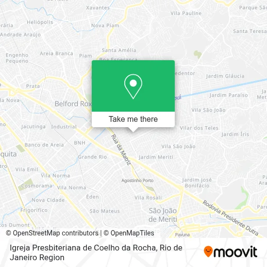 Igreja Presbiteriana de Coelho da Rocha map