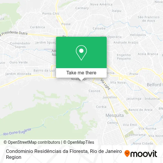 Condominio Residências da Floresta map