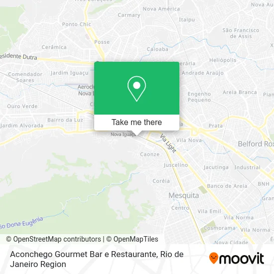 Aconchego Gourmet Bar e Restaurante map