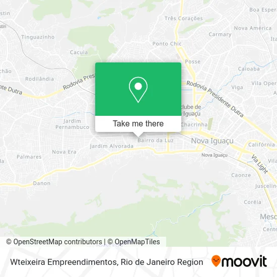 Wteixeira Empreendimentos map