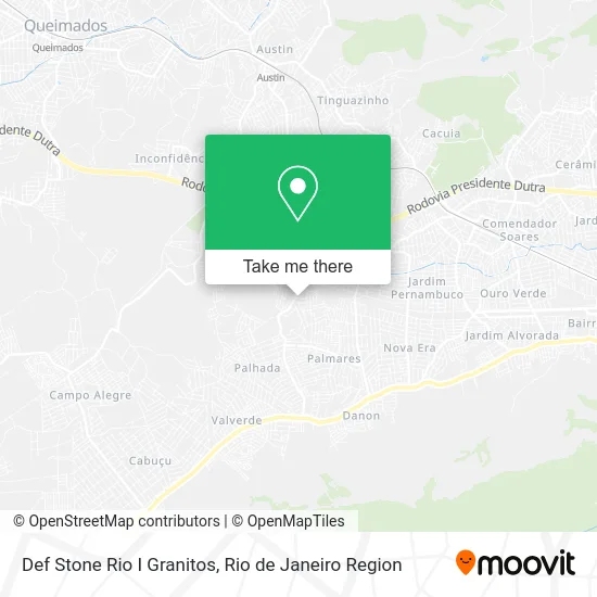 Def Stone Rio I Granitos map