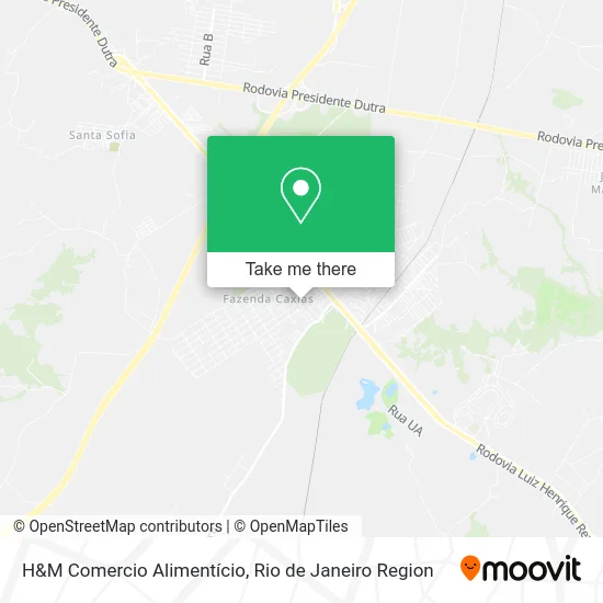 H&M Comercio Alimentício map