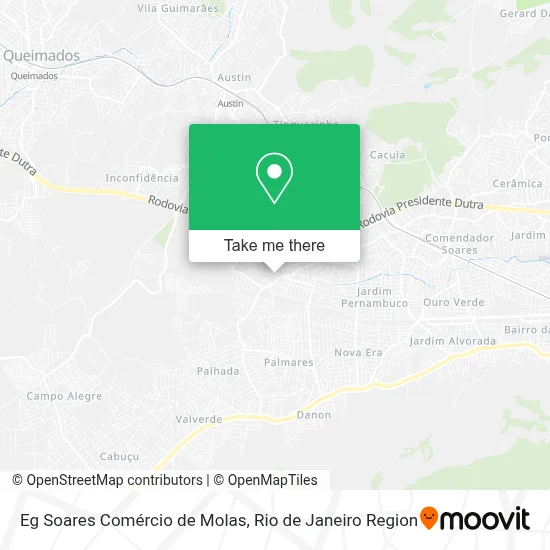 Eg Soares Comércio de Molas map