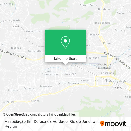 Associação Em Defesa da Verdade map