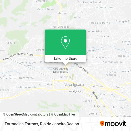 Farmacias Farmax map