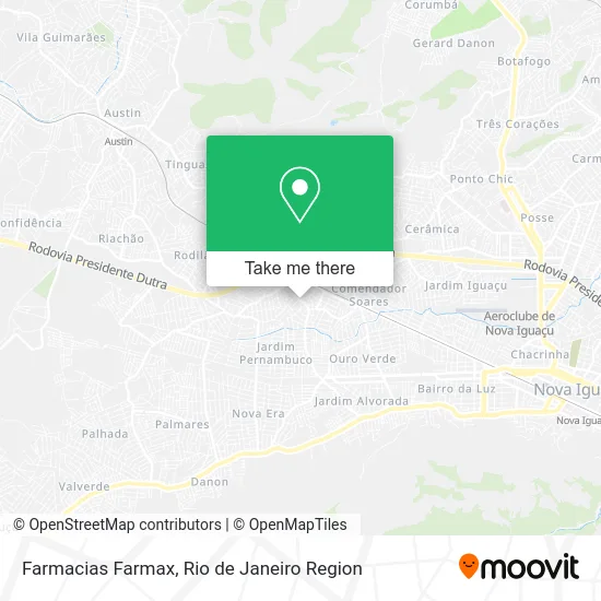 Farmacias Farmax map