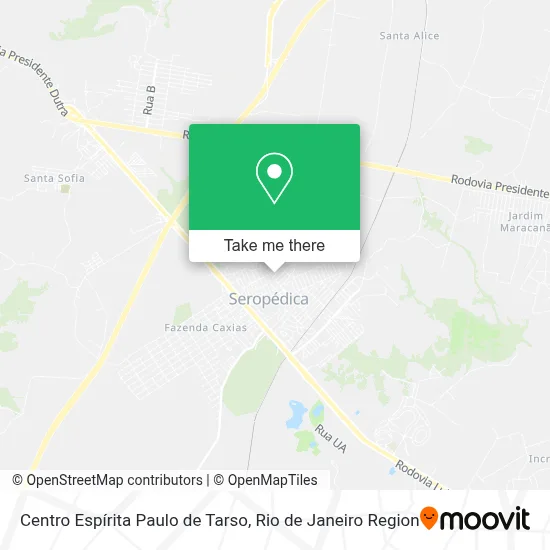 Centro Espírita Paulo de Tarso map