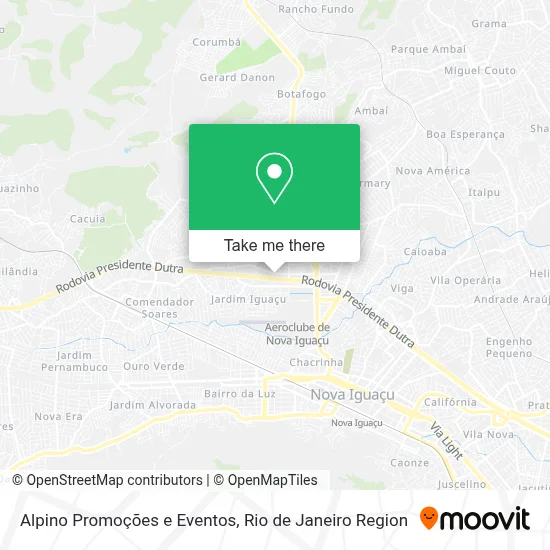 Alpino Promoções e Eventos map