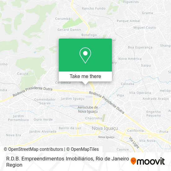 R.D.B. Empreendimentos Imobiliários map
