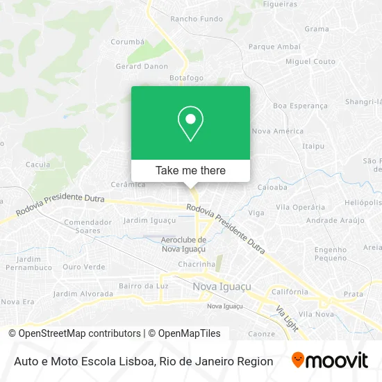 Auto e Moto Escola Lisboa map