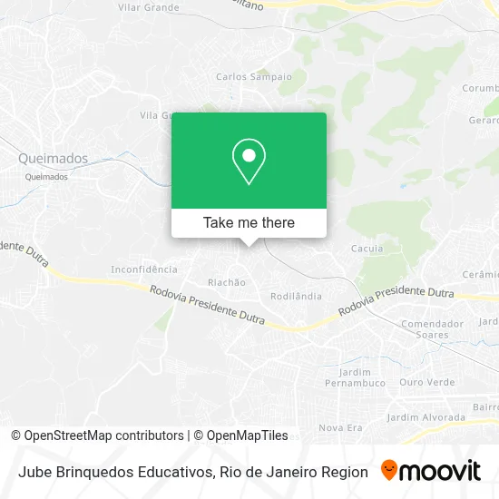 Jube Brinquedos Educativos map