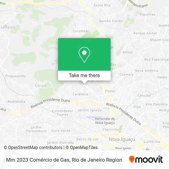 Mm 2023 Comércio de Gas map